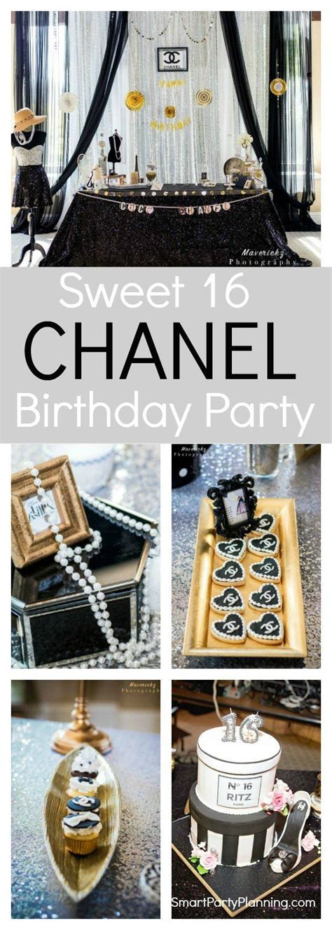 Stunning Sweet 16 Chanel Birthday Party not to be Missed